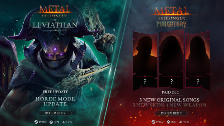 Ритм-шутер от первого лица Metal: Hellsinger получит режим орды и новый DLC в начале декабря